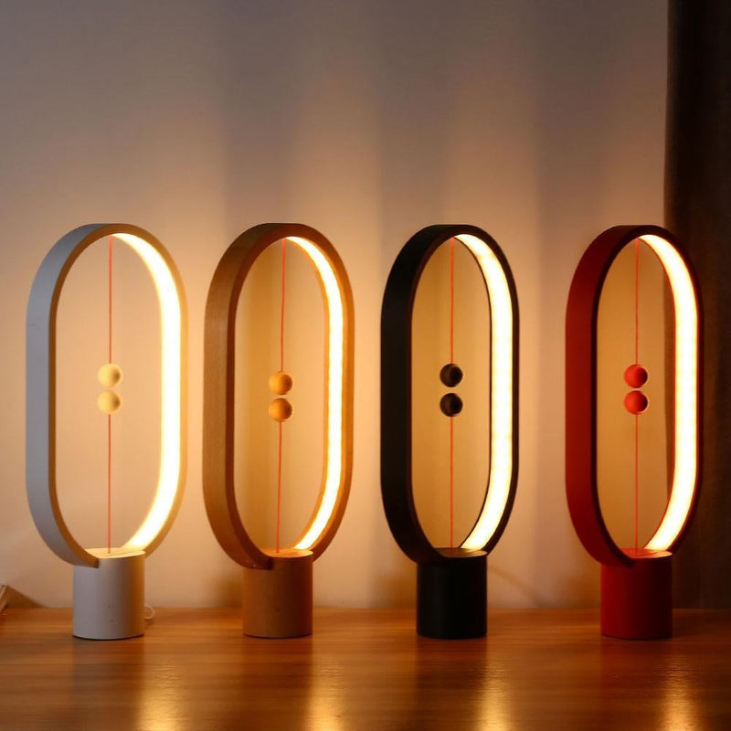Balance LED Ellipse Magnetic Table Lamp Home Essentials